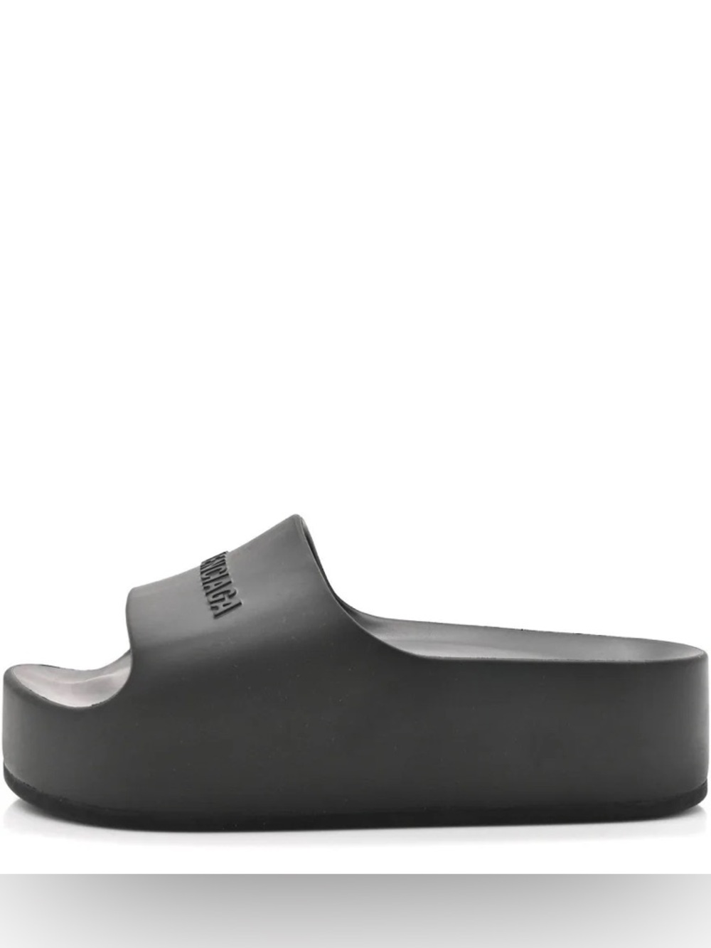 Balenciaga women black chunky sandals